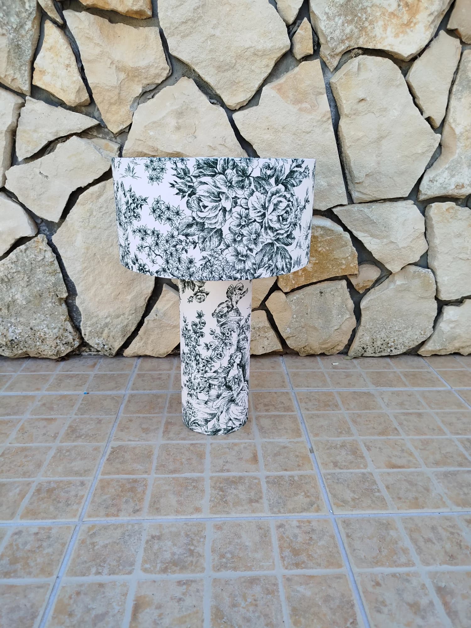Toile de Jouy Lampshade (2)