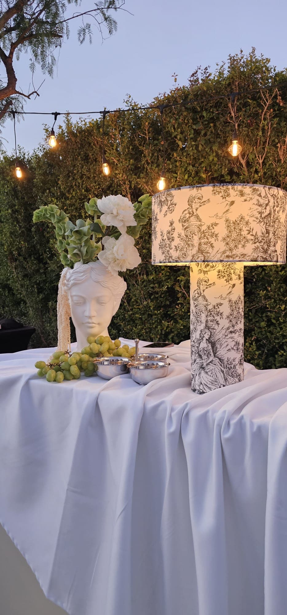 Toile de Jouy Lampshade (4)