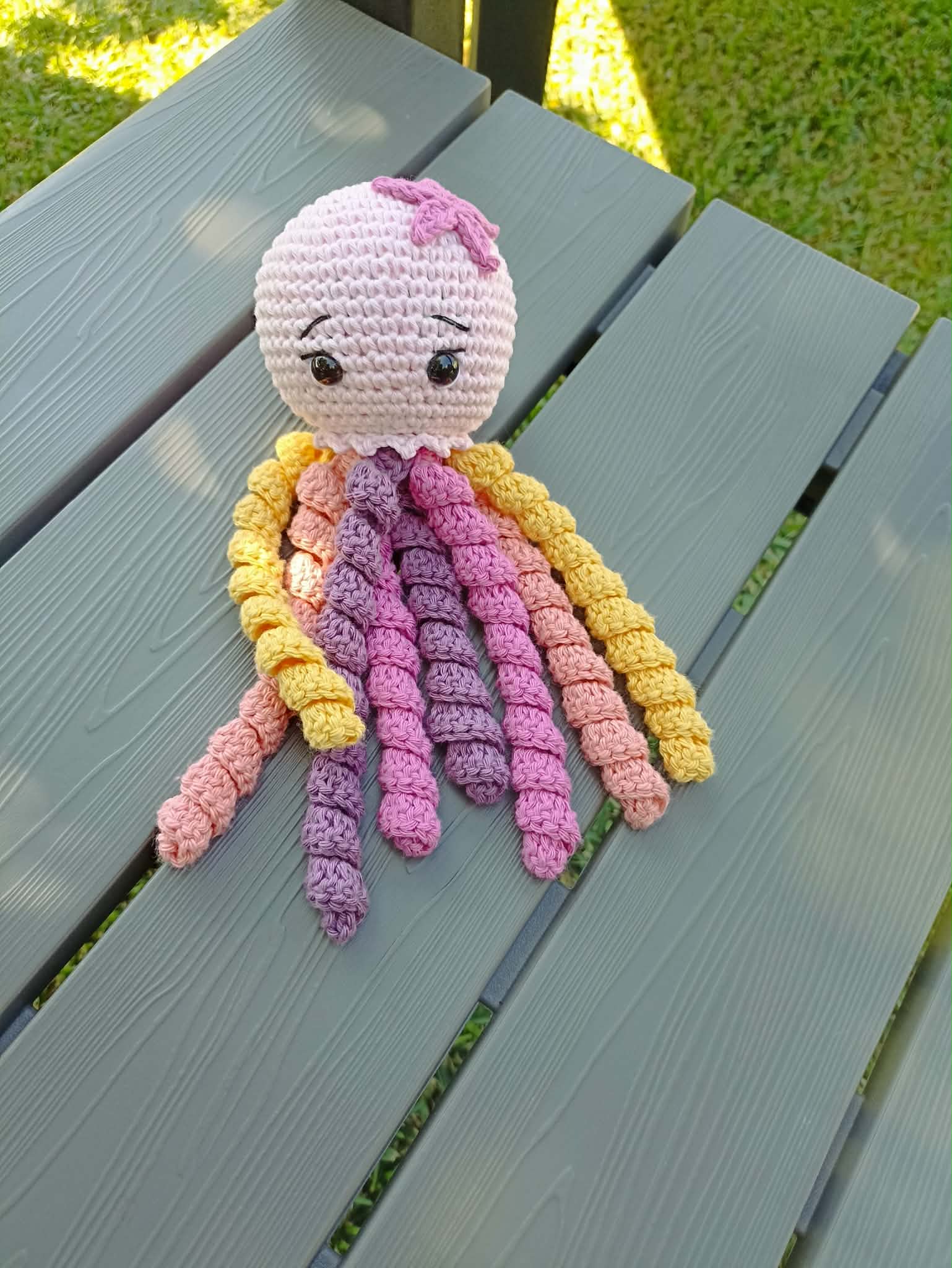 Crochet amigurumi doll