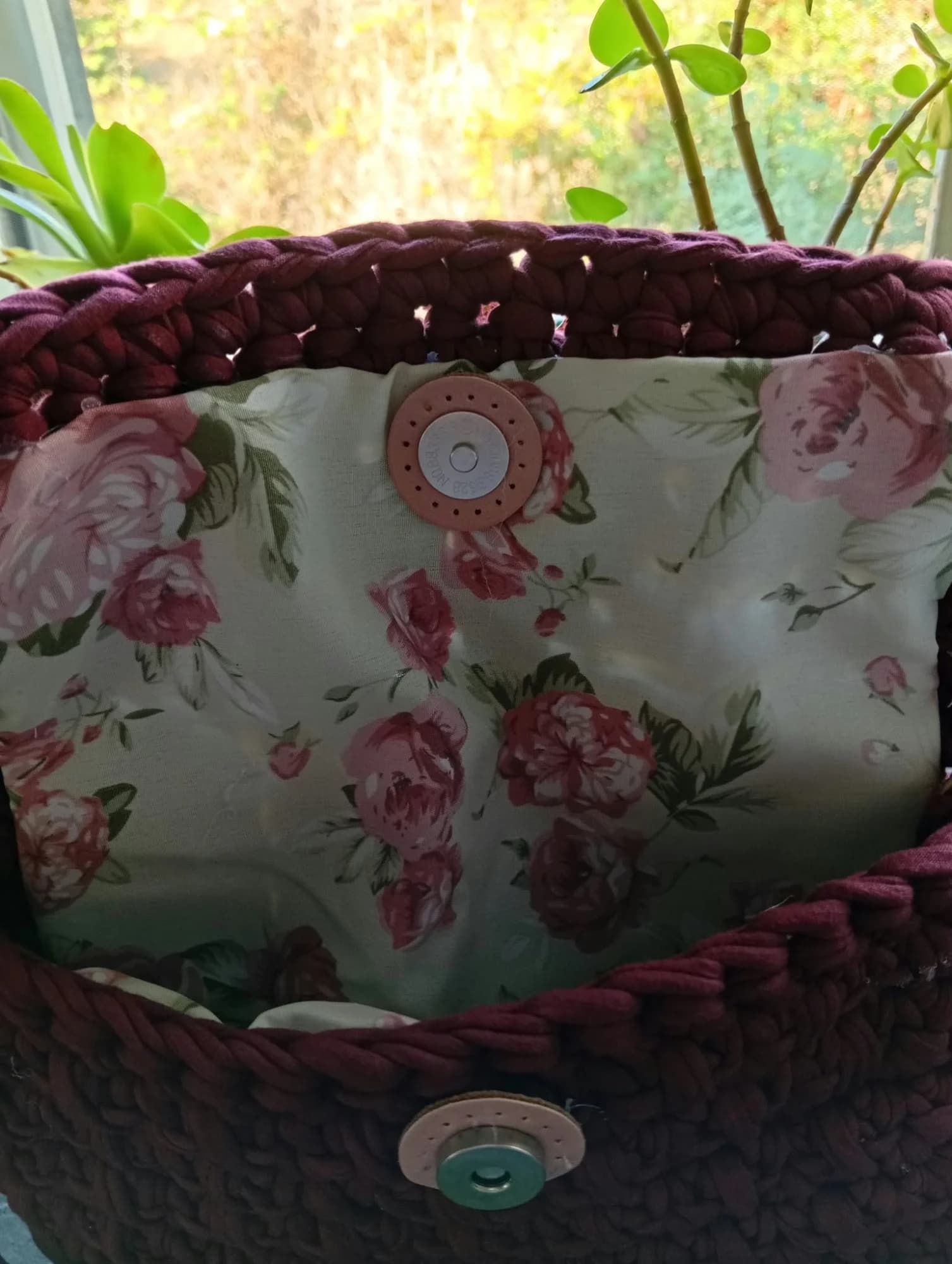 Bolsa artesanal "Bolsa Vinha"